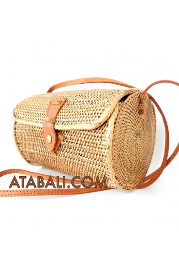 Ata large barrel bag full handmade